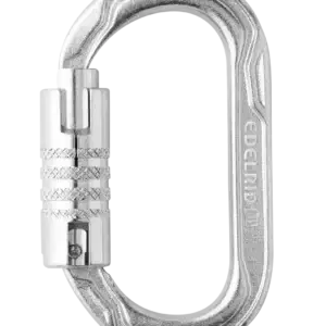 OVAL POWER STEEL ANSI Locking Carabiners