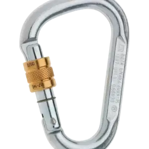 STEEL HMS SCREW Locking Carabiners