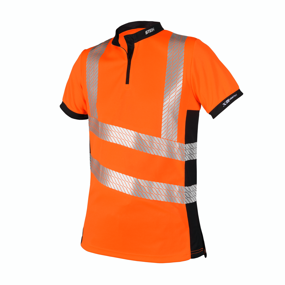 X25 VENTOUT Hi-Viz Short Sleeve Orange