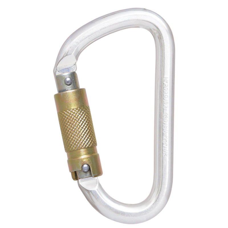 Steel Triple-Action locking karabiner
