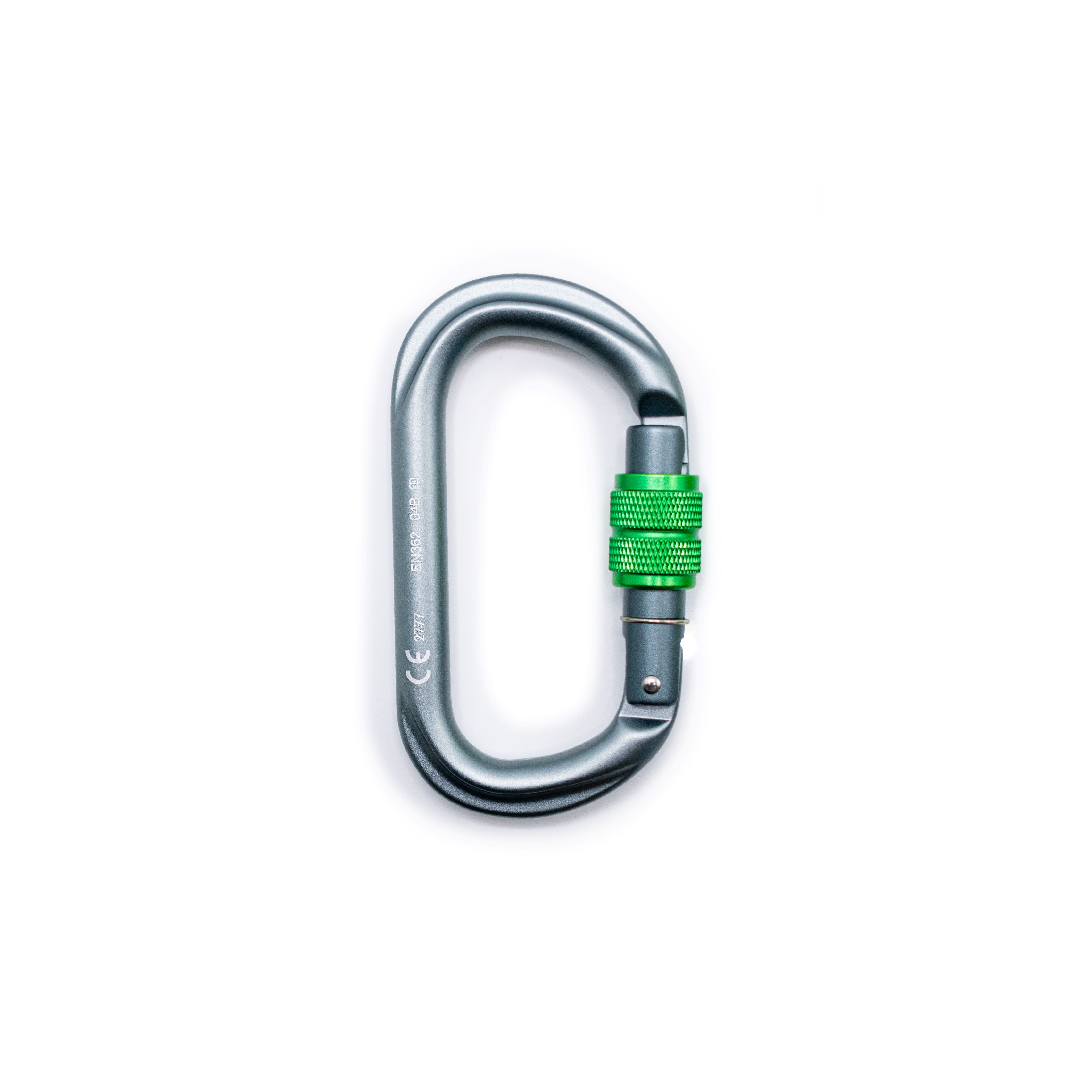 K15 Aluminium Oval screwgate 25kN Karabiner