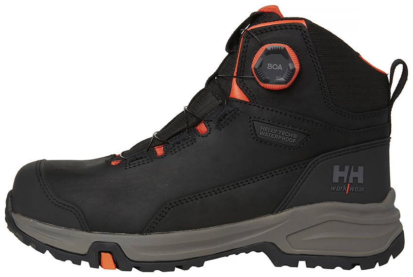 Helly Hansen Manchester LTR Mid Boa S7L HT Waterproof Lightweight Metal-Free Safety Boots