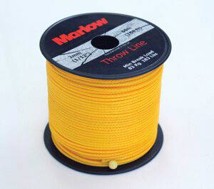 Marlow Dyneema Throwline Yellow 50m