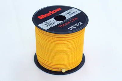 Marlow Dyneema Throwline Yellow 50m